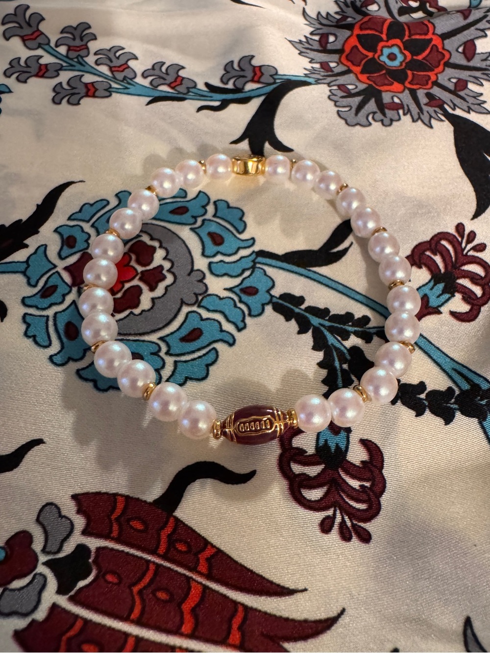 Little Words Project Football bracelet
